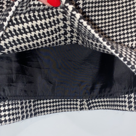 Houndstooth H&M mini skirt size 12 - Picture 4 of 6